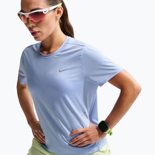 Women's running shirt Nike Swift Dri-Fit aluminum
