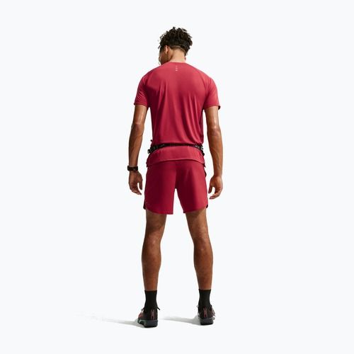 Men's running shorts Nike Stride Dri-Fit Brief-Lined 7" tough red