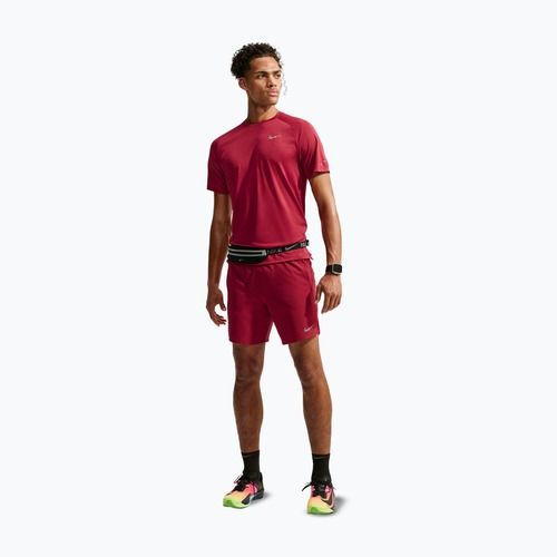 Men's running shorts Nike Stride Dri-Fit Brief-Lined 7" tough red