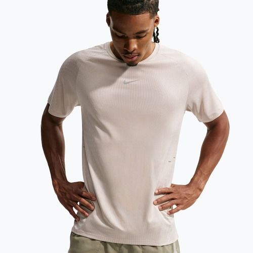 Men's running shirt Nike Stride cream Ii/sail
