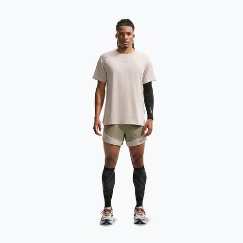 Men's running shirt Nike Stride cream Ii/sail