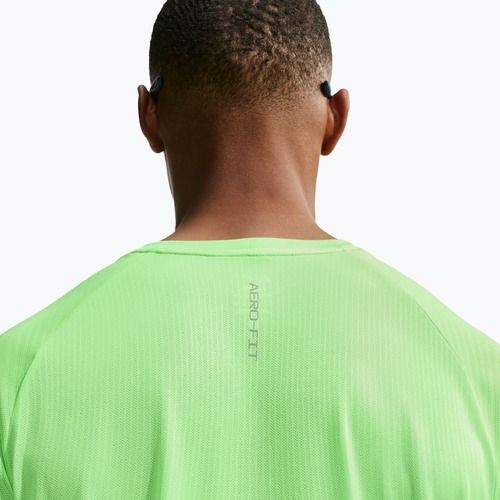Men's running shirt Nike Stride volt/light silver