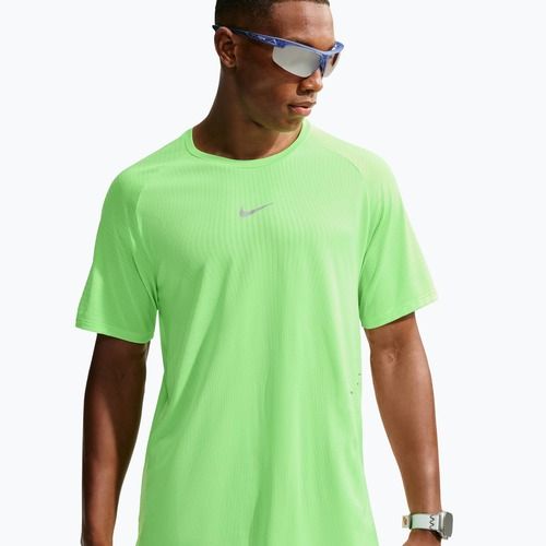 Men's running shirt Nike Stride volt/light silver