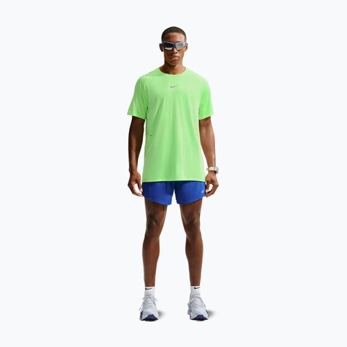 Men's running shirt Nike Stride volt/light silver