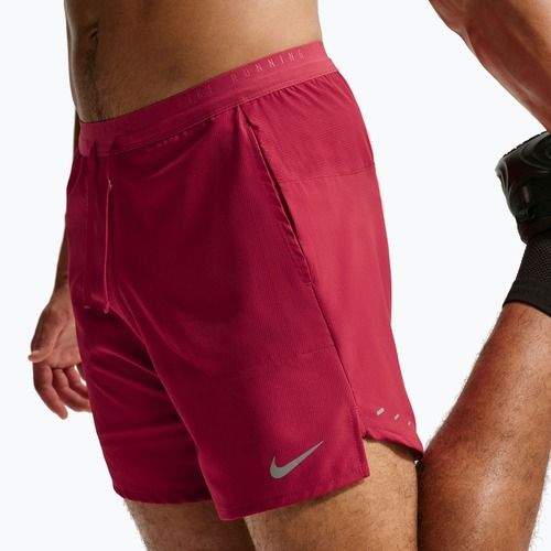 Men's running shorts Nike Stride Dri-Fit 2in1 7" tough red