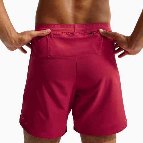 Men's running shorts Nike Stride Dri-Fit 2in1 7" tough red