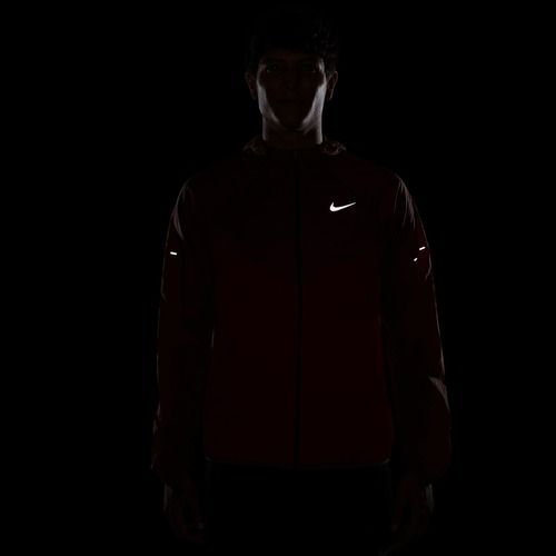 Men's running jacket Nike Stride mystic dates/tough red