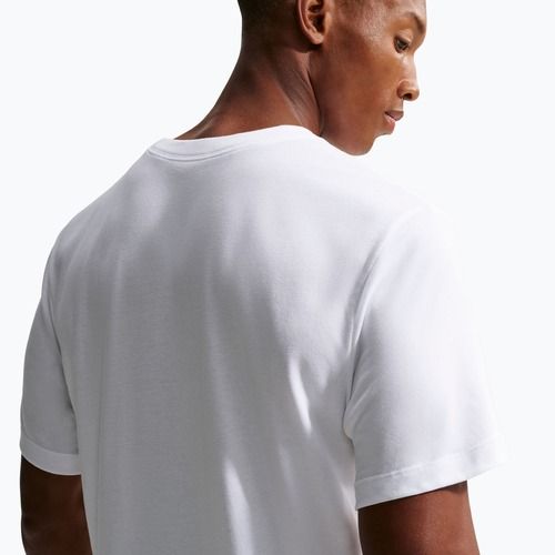Men's running shirt Nike Dri-Fit Running T-Shirt white/green spark