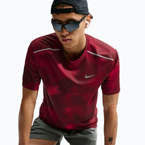 Men's running shirt Nike Miler light crimson