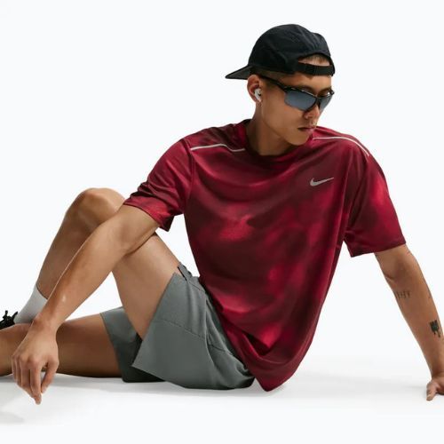 Men's running shirt Nike Miler light crimson