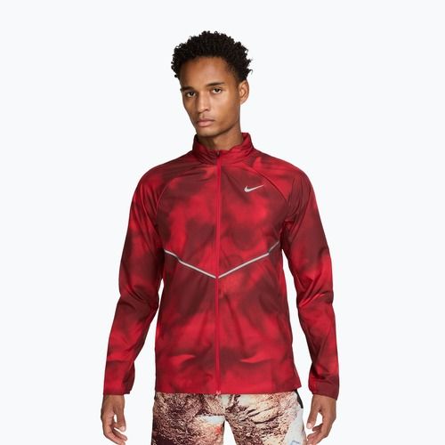 Men's running jacket Nike Miler light crimson/tough red
