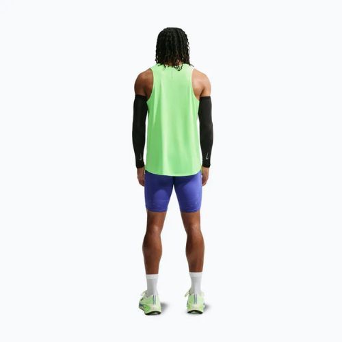 Men's running shirt Nike Stride volt/light silver