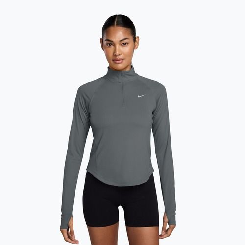 Women's running sweatshirt Nike Tempo Dri-Fit 1/4 Zip cool grey