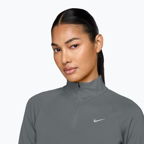 Women's running sweatshirt Nike Tempo Dri-Fit 1/4 Zip cool grey