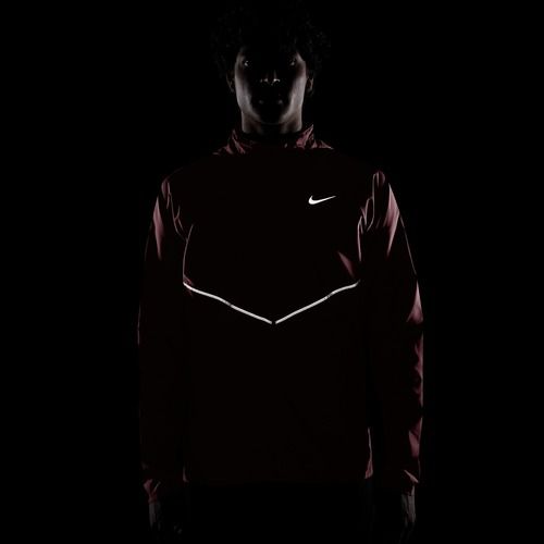 Men's running jacket Nike Miler tough red/tough red