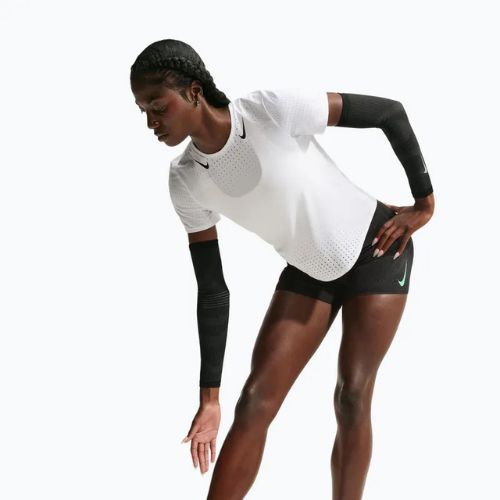 Women's running shirt Nike AeroSwift white/black