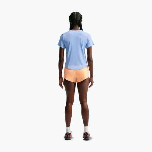 Women's running shirt Nike AeroSwift aluminum/atomic pink