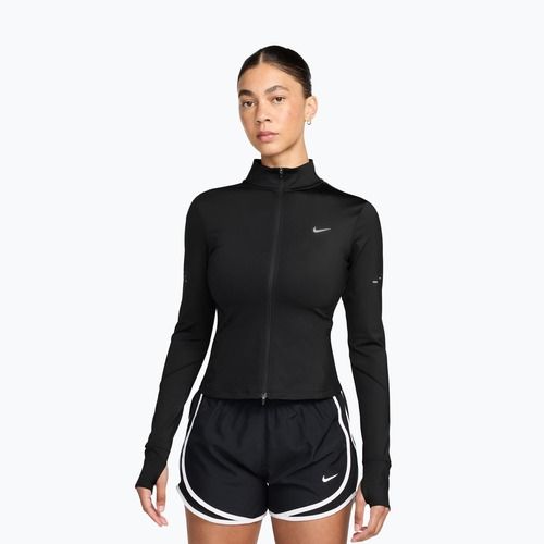 Women's running sweatshirt Nike Swift Dri-Fit Full Zip black