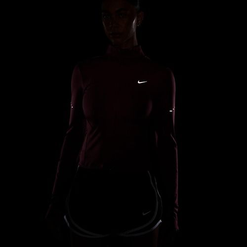 Women's running sweatshirt Nike Swift Dri-Fit Full Zip pink smoke