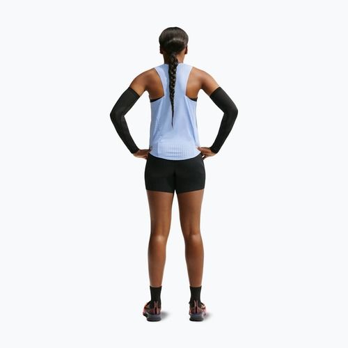 Women's running shirt Nike AeroSwift aluminum/atomic pink