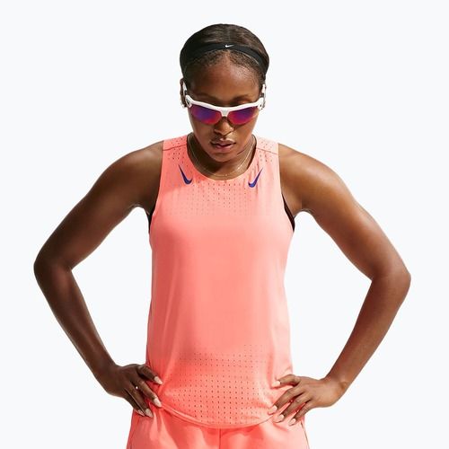 Women's running shirt Nike AeroSwift atomic pink/old royal