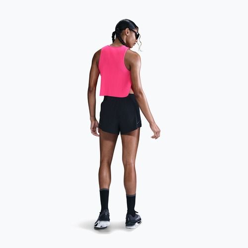 Women's running shirt Nike AeroSwift hyper pink/black