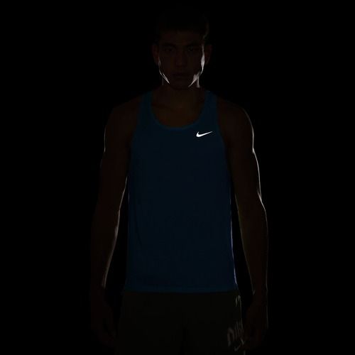 Men's running shirt Nike Fast Dri-Fit light current blue