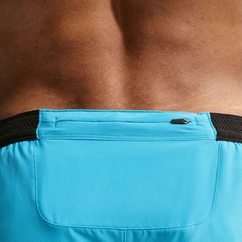 Men's running shorts Nike AeroSwift light current blue/black