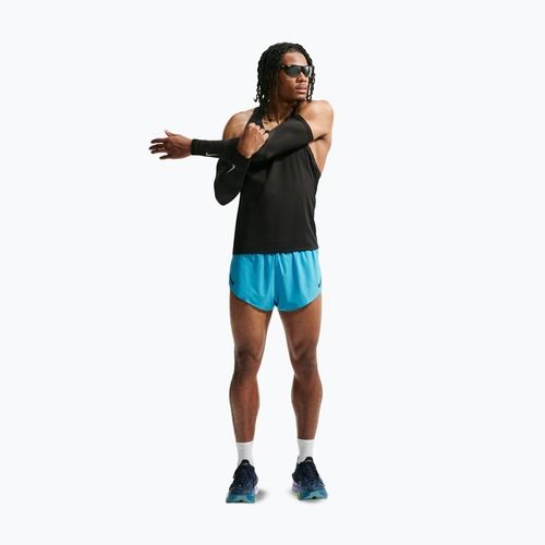 Men's running shorts Nike AeroSwift light current blue/black