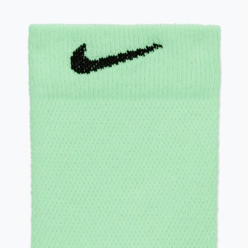Socks Nike Run Midweight Crew cucumber calm/black/black