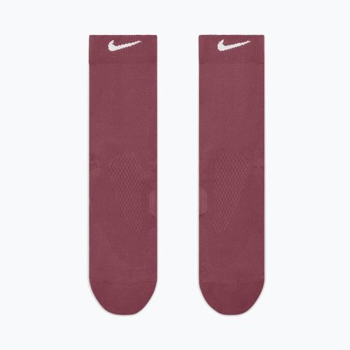 Socks Nike Run Midweight Crew pink smoke/pink rise/white