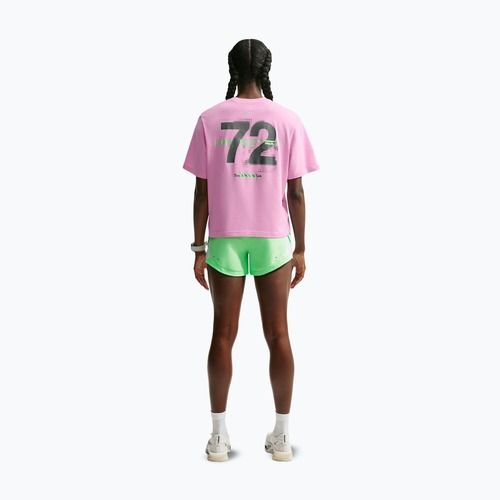 Women's running shirt Nike Swift Dri-Fit pink rise/illusion green