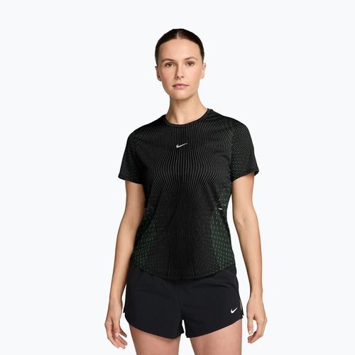 Women's running shirt Nike Swift Aero-Fit black/light green spark