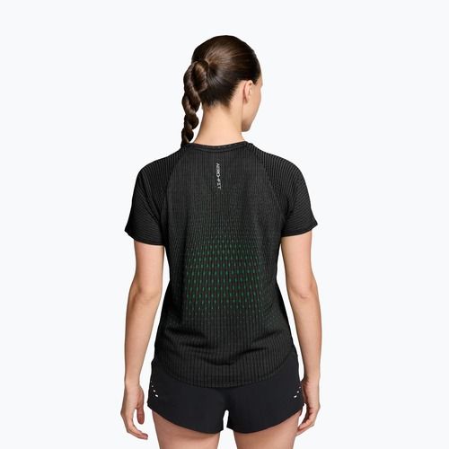 Women's running shirt Nike Swift Aero-Fit black/light green spark