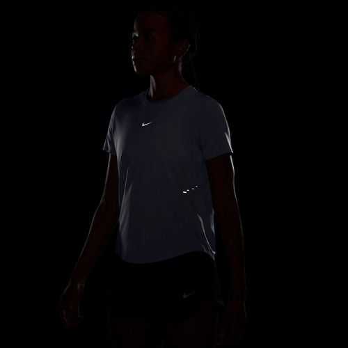 Women's running shirt Nike Swift Aero-Fit aluminum/pure platinum