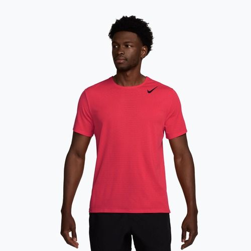 Men's running shirt Nike AeroSwift fusion red/black