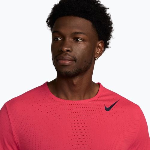 Men's running shirt Nike AeroSwift fusion red/black