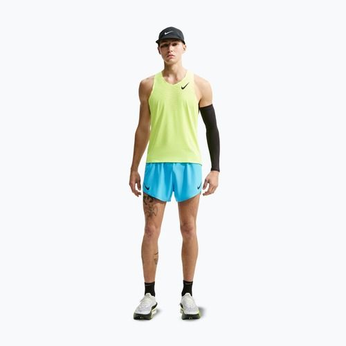 Men's running shorts Nike AeroSwift light current blue/black