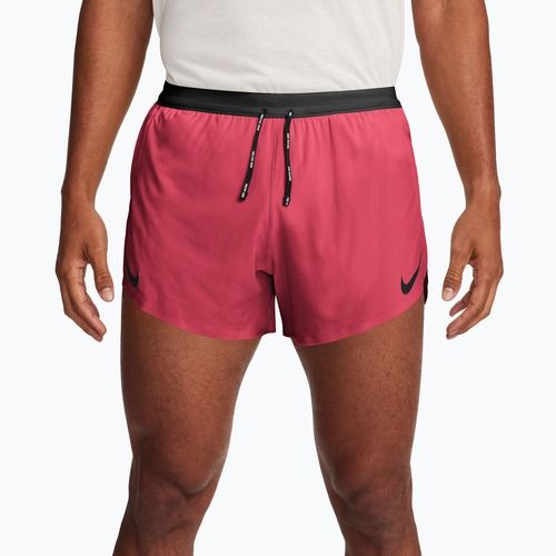 Men's running shorts Nike AeroSwift fusion red/black