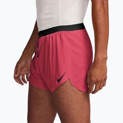 Men's running shorts Nike AeroSwift fusion red/black