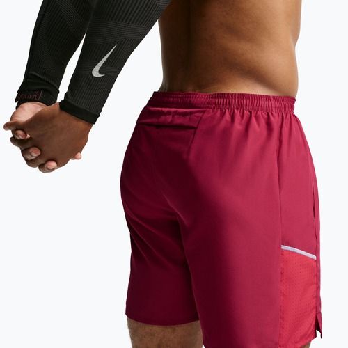 Men's running shorts Nike Miler tough red/sport red