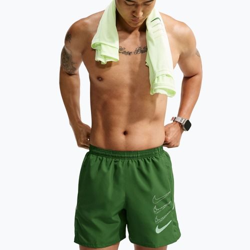 Men's running shorts Nike Miler forest green