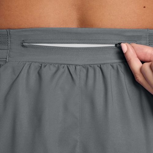 Women's running shorts Nike AeroSwift iron grey/white
