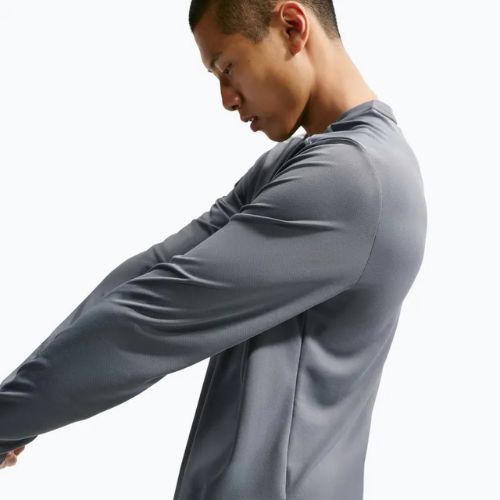 Men's running longsleeve Nike Miler Dri-Fit UV smoke grey