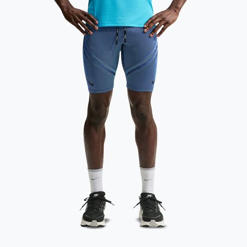 Men's running shorts Nike AeroSwift baltic blue/black/old royal/black