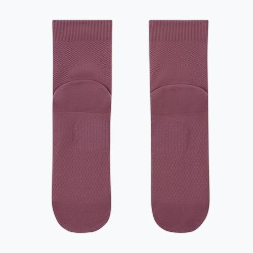 Socks Nike Run Midweight Micro Crew pink smoke/pink rise/white