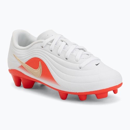Children's football boots Nike Jr. Tiempo Maestro Club White/Bright Crimson/Blur