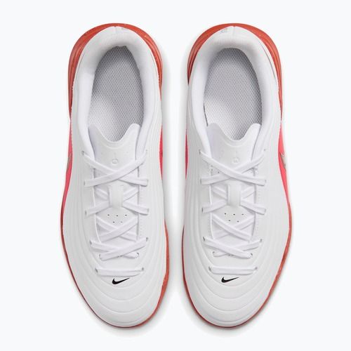 Children's football boots Nike Jr. Tiempo Maestro Club white/bright crimson/blur