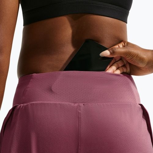 Women's running shorts Nike Flow pink smoke