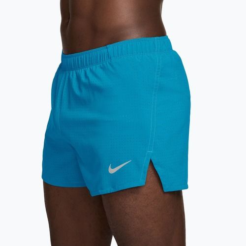 Men's running shorts Nike Fast light current blue/black